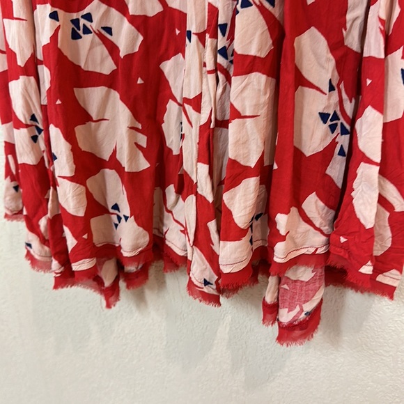 UO Silence + Noice womans red floral Mini Dress Size M - Picture 9 of 10